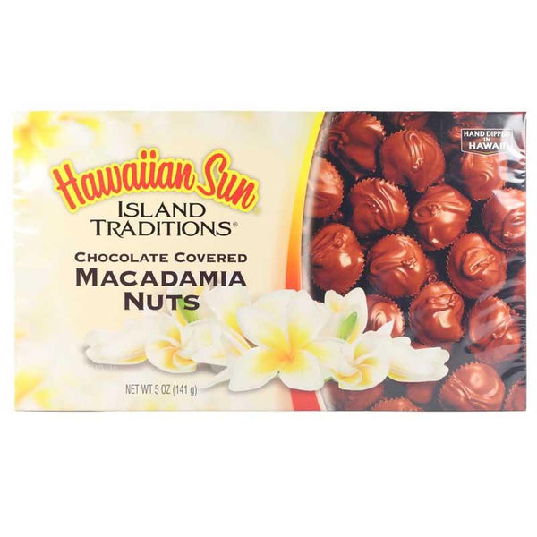 HAWAIIAN SUN CHOCOLATE COVERED MACADAMIA NUT 5 OZ