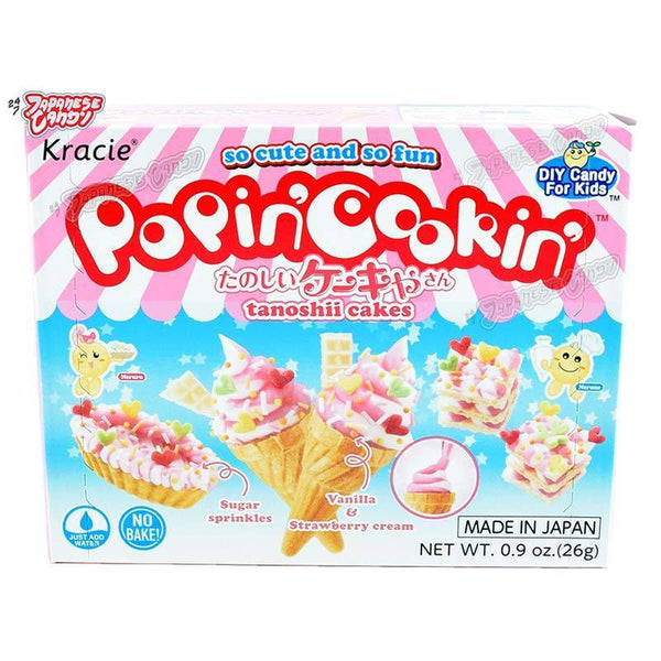 Kracie Popin' Cookin' Tanoshii Cakes DIY Candy 0.9oz