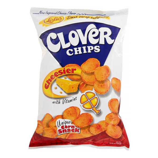LESLIE CLOVER CHIPS CHEESE 145 G