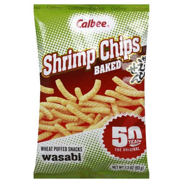 CALBEE SHRIMP CHIPS WASABI 3.3 OZ