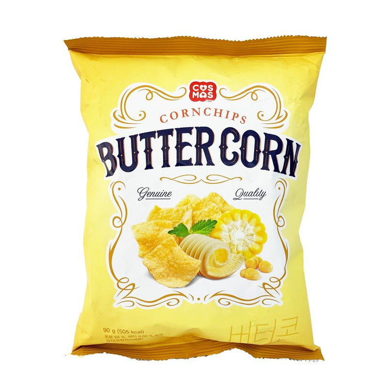 Cosmos Butter Corn Cornchips 3.17oz