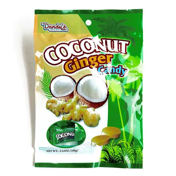 DANDY'S GINGER COCO CANDY 3.52 OZ