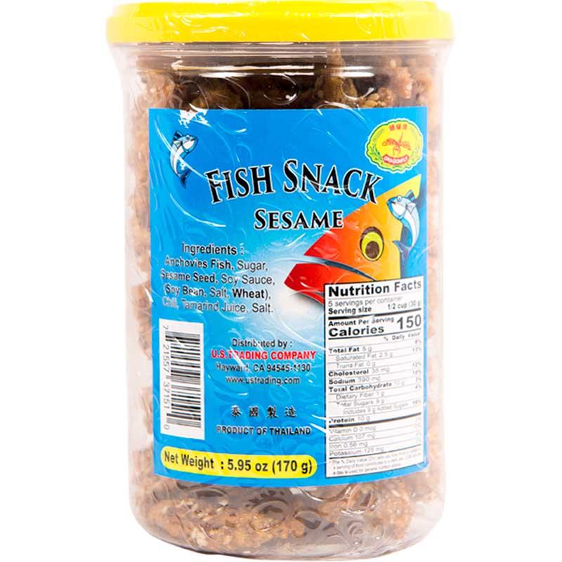 DRAGONFLY FISH SNACK (SPICY) 5.95 OZ