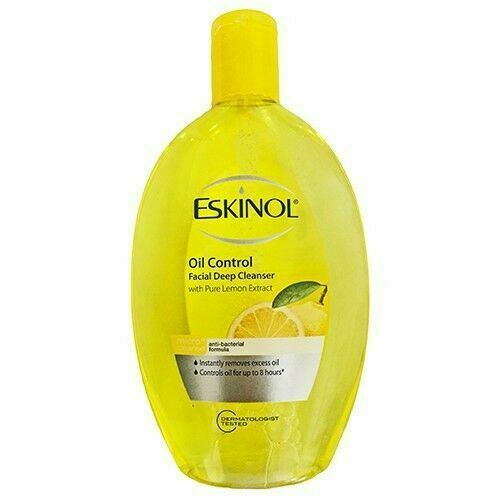 Eskinol Oil Control Facial Deep Cleanser, Lemon Extract 225ml