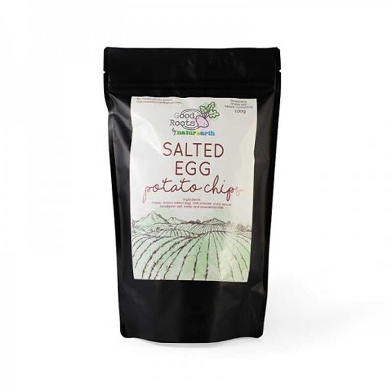 GOOD ROOTS SALTED EGG POTATO CHIPS 90 G