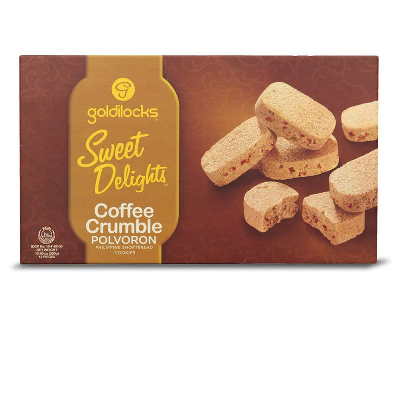 Goldilocks Sweet Delights Polvoron - Coffee Crumble 12pc