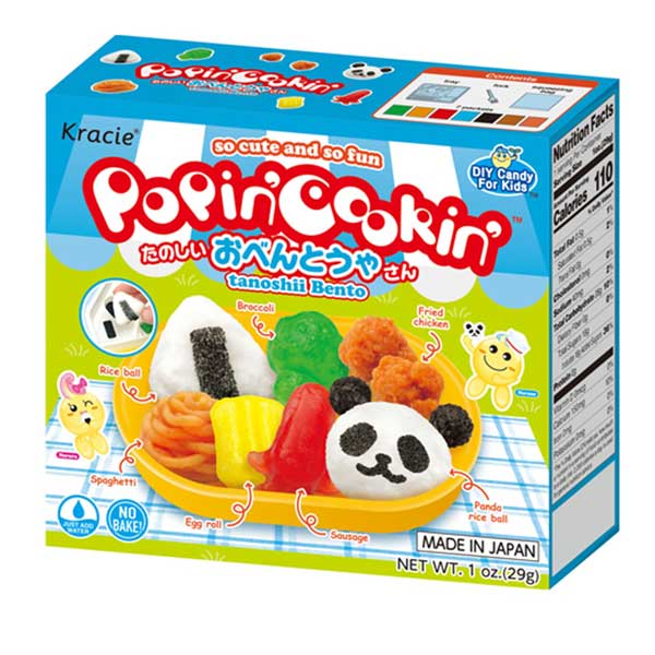 Kracie Popin' Cookin' Tanoshii Bento DIY Candy 1.0oz