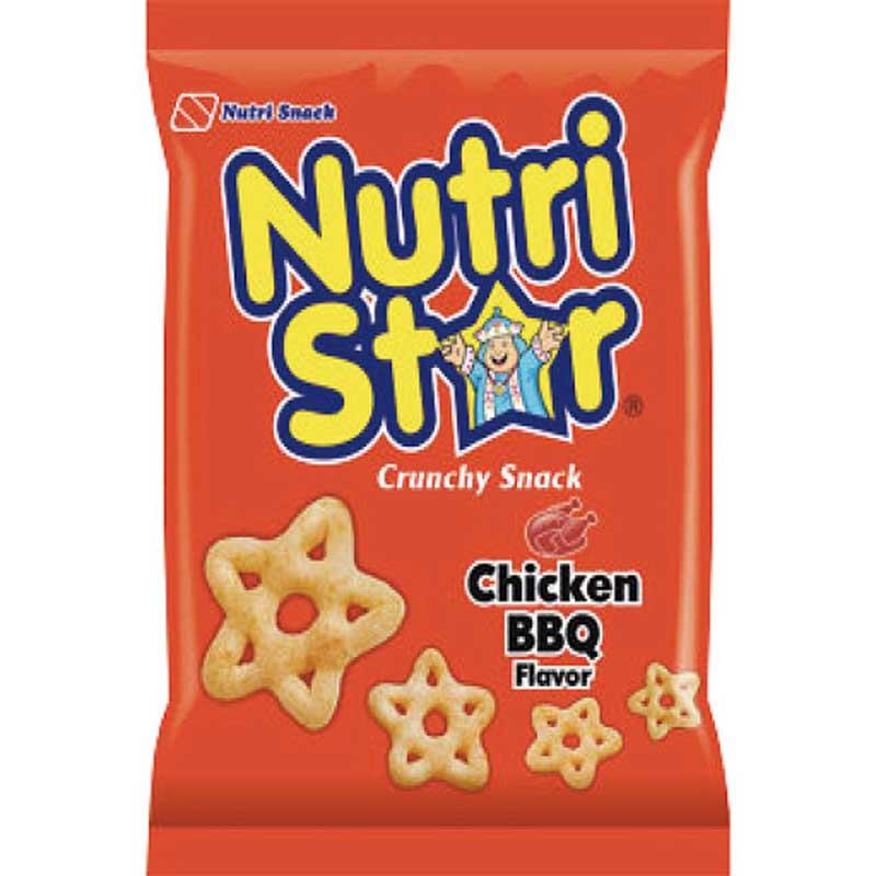 NUTRI SNACK NUTRI STAR CHICKEN BBQ CRUNCHY 60 G