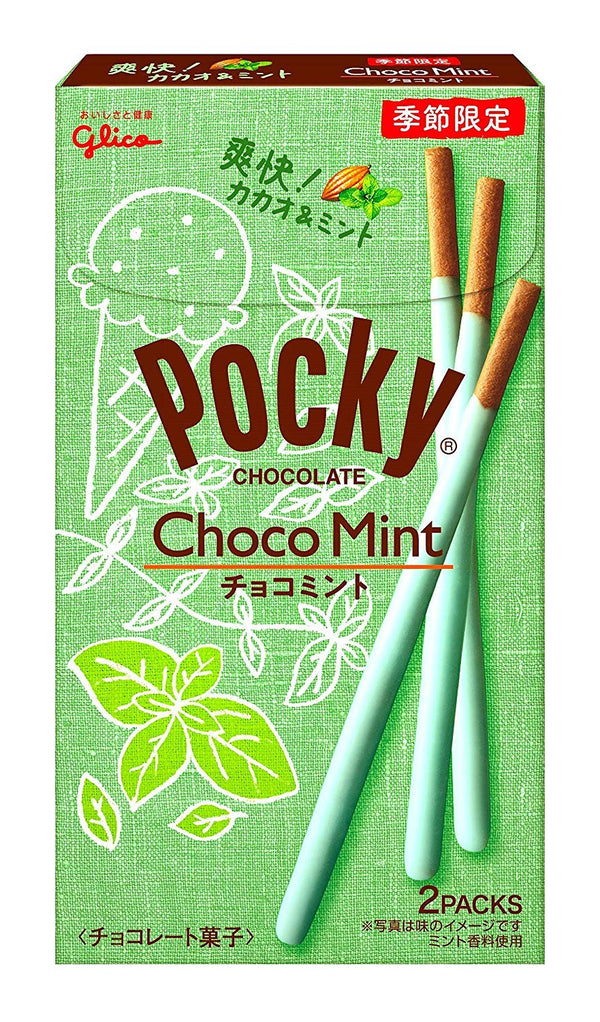 Glico Pocky Choco Mint 2.14oz